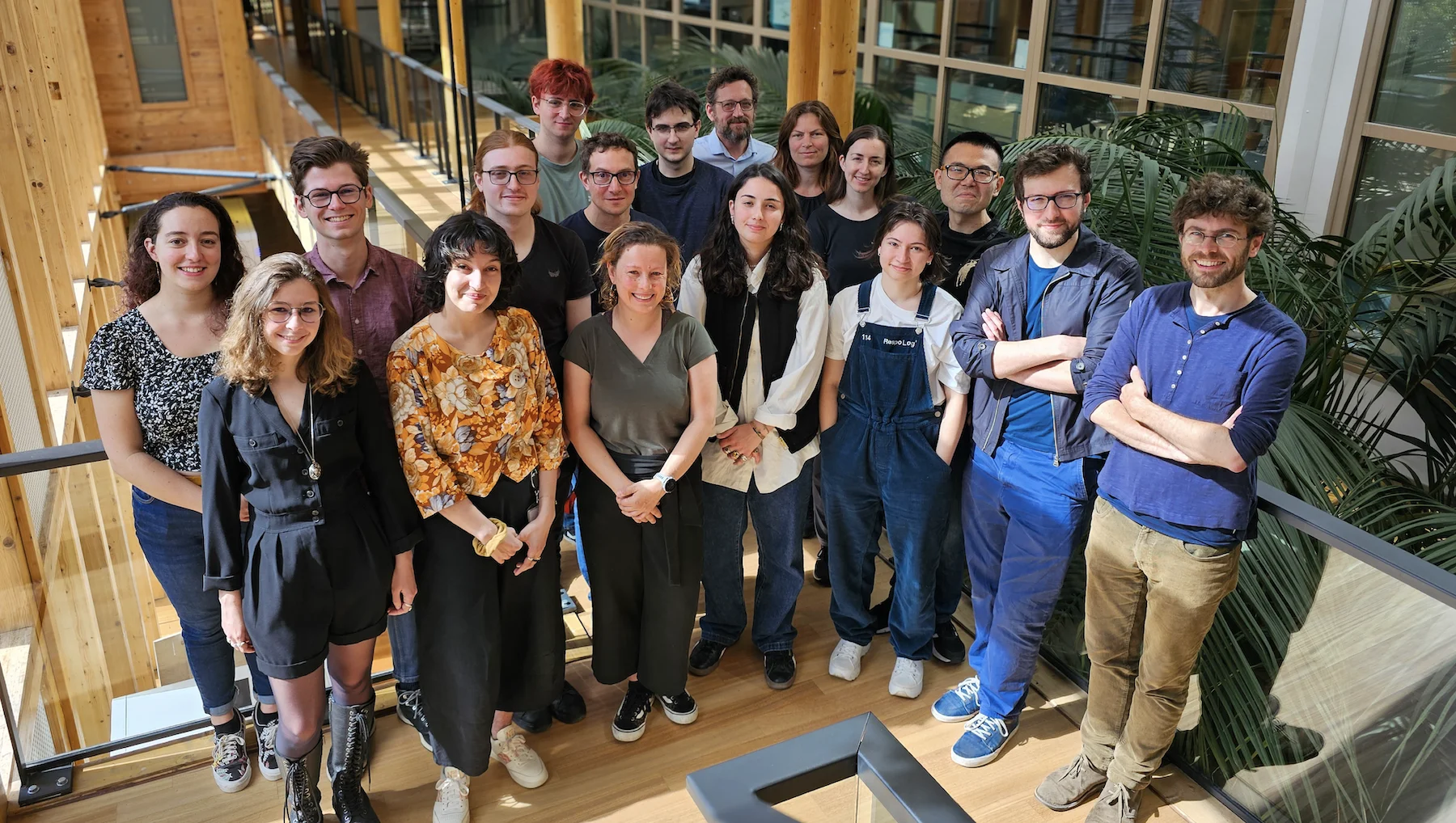 A group picture of the Bivwac team taken in May 2024